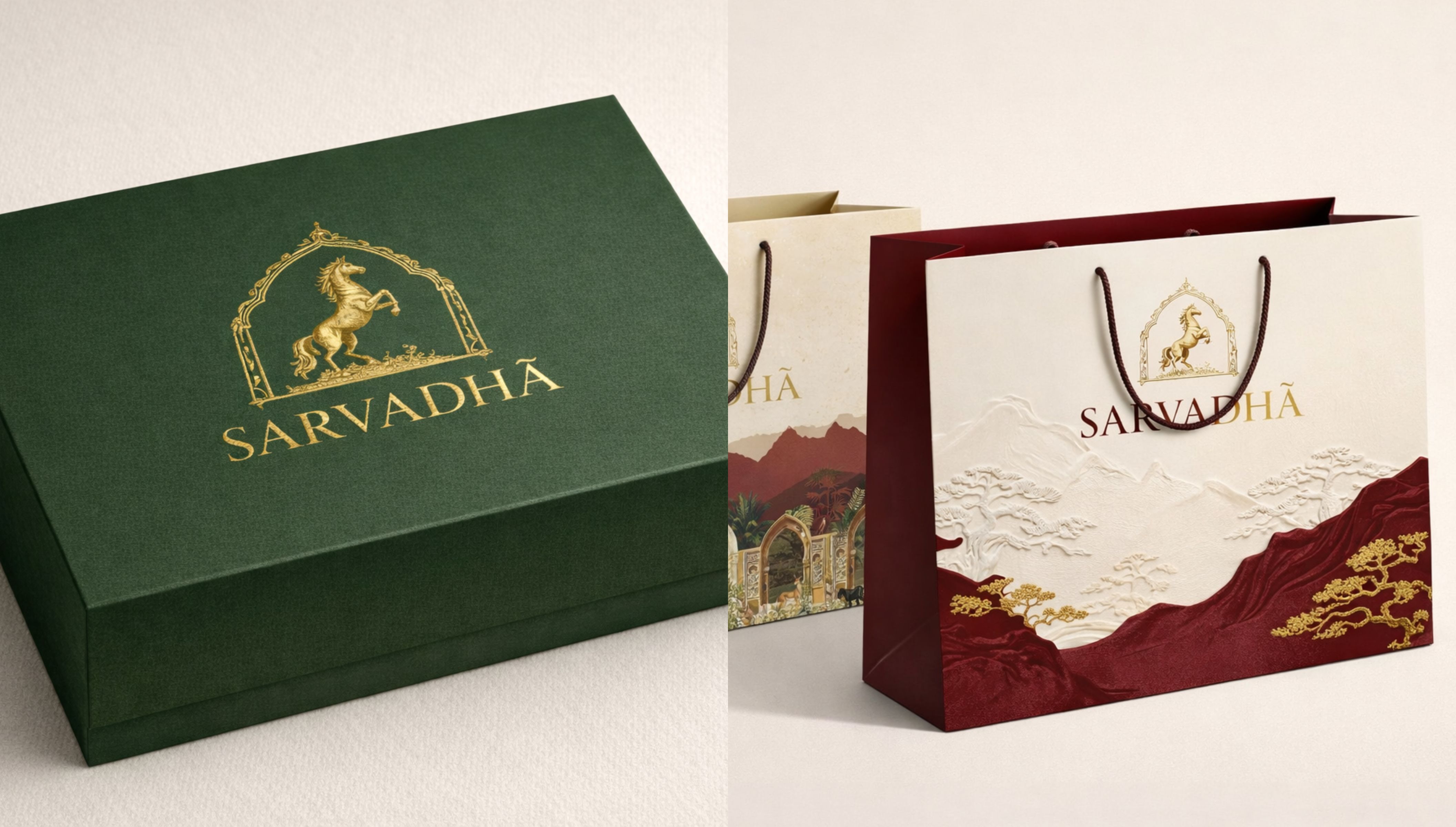 Packaging and brand design visual two